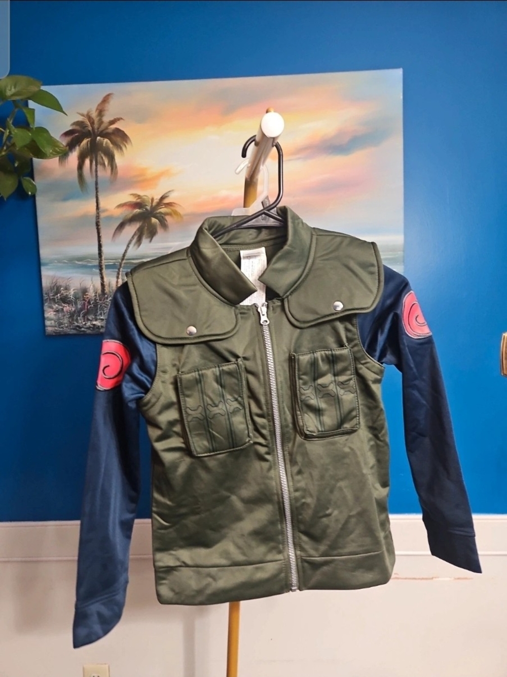 Kids Naruto Shippuden Ninja Zip-Up Vest/Jacket